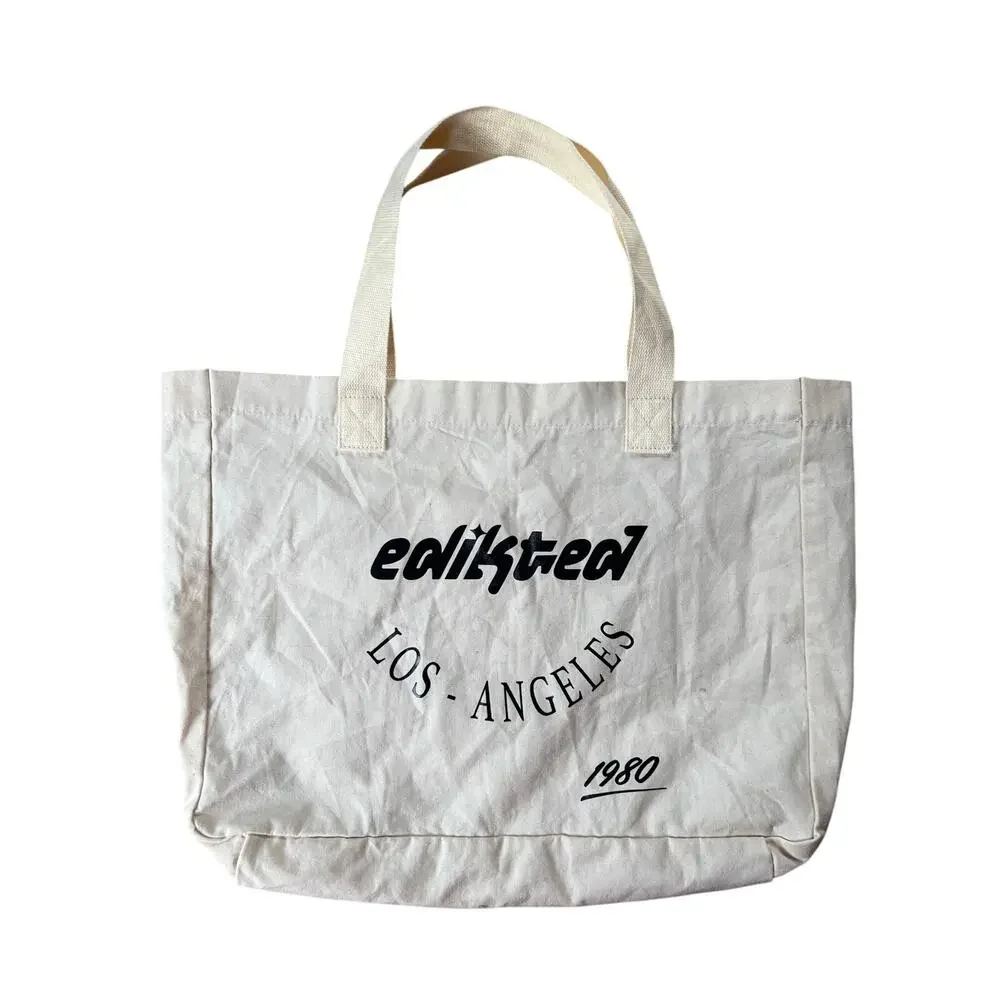 Edikted Los Angeles Tote Bag (Dimension in Picture)